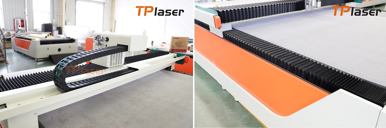 cnc oscillating knife cutter guide rail