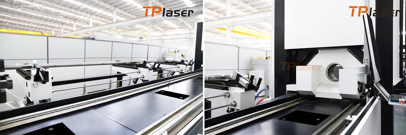 China metal pipe laser cutting machine