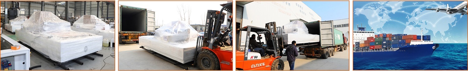 Packing and delivery for pipe fiber laser cutting machine