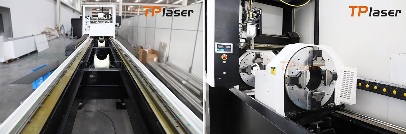 factory metal pipe laser cutting machine rotary factory metal pipe laser cutting machine