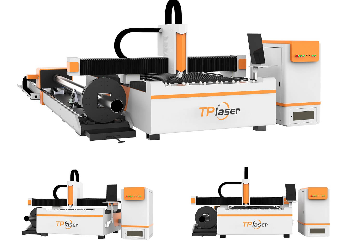 factory supply fiber laser metal cutting machine