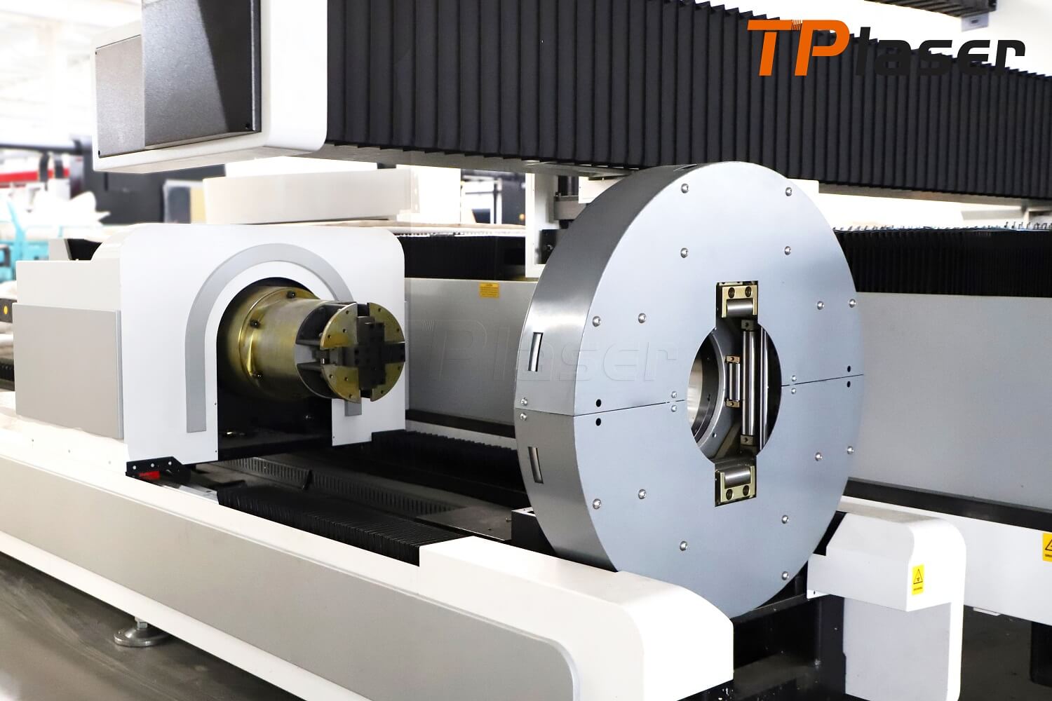 fiber laser metal cuttin machine rotary