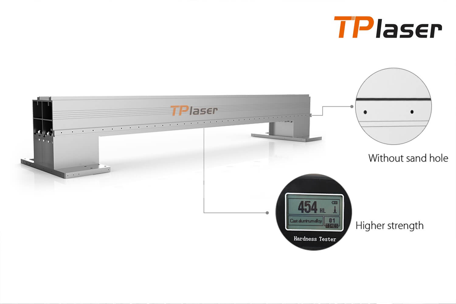gantry of stainless steel laser cutting machine gantry of stainless steel laser cutting machine