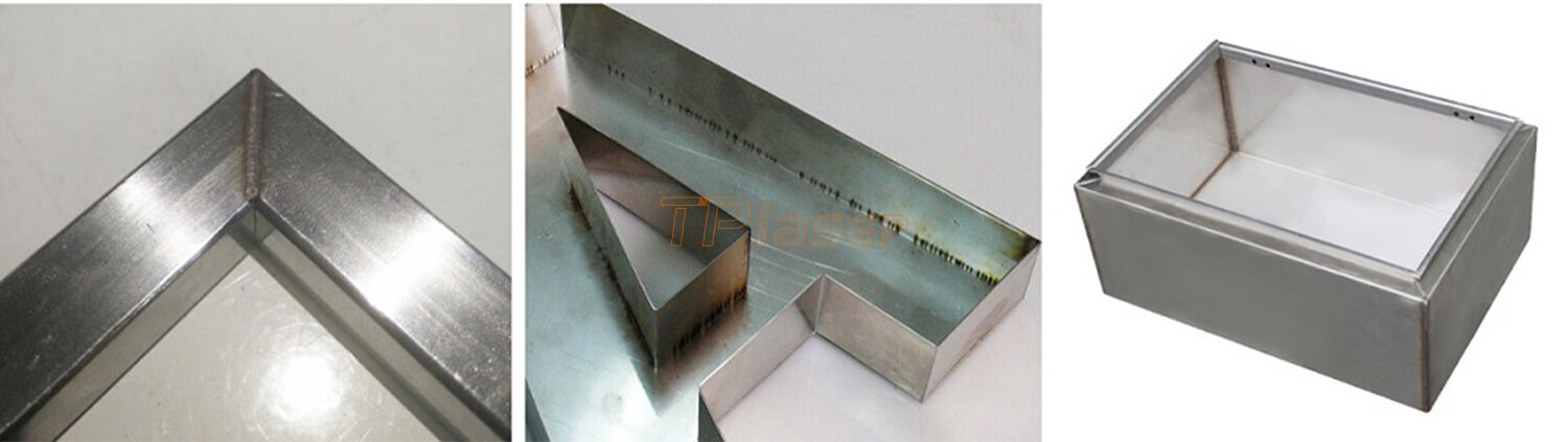 samples of handheld fiber laser welding machine