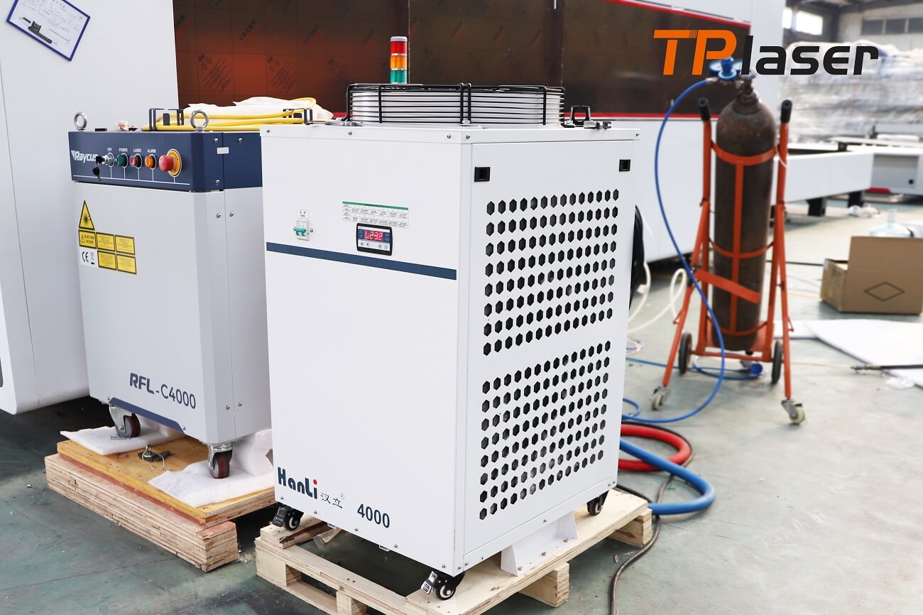water chiller of flatbed fiber laser cutting