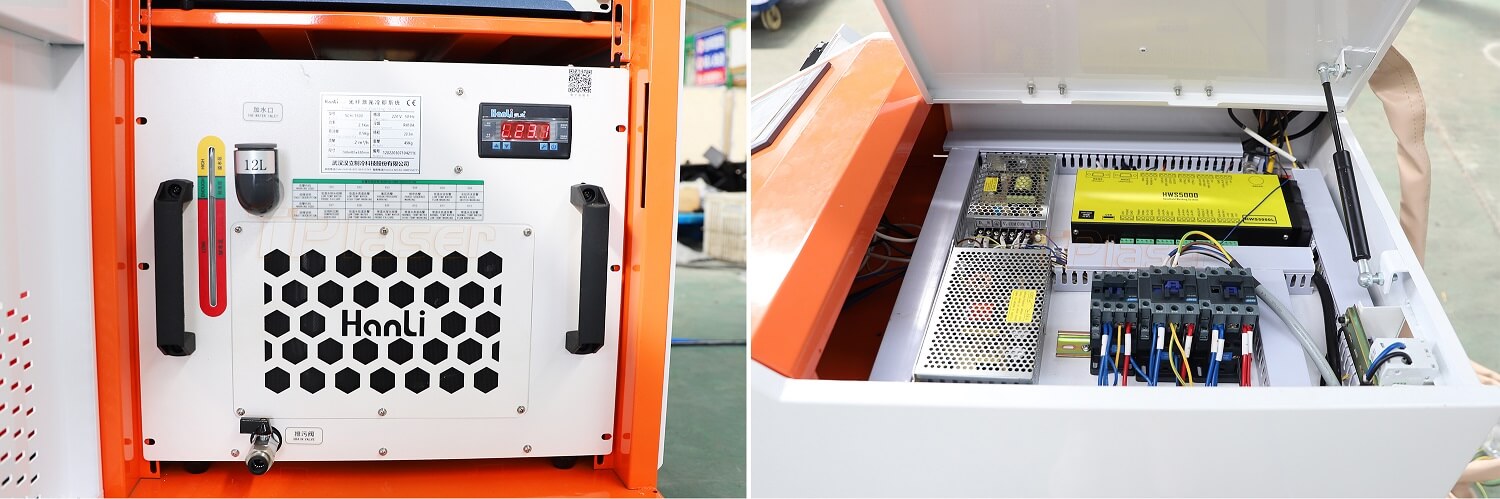 water chiller of handheld fiber laser welding machine