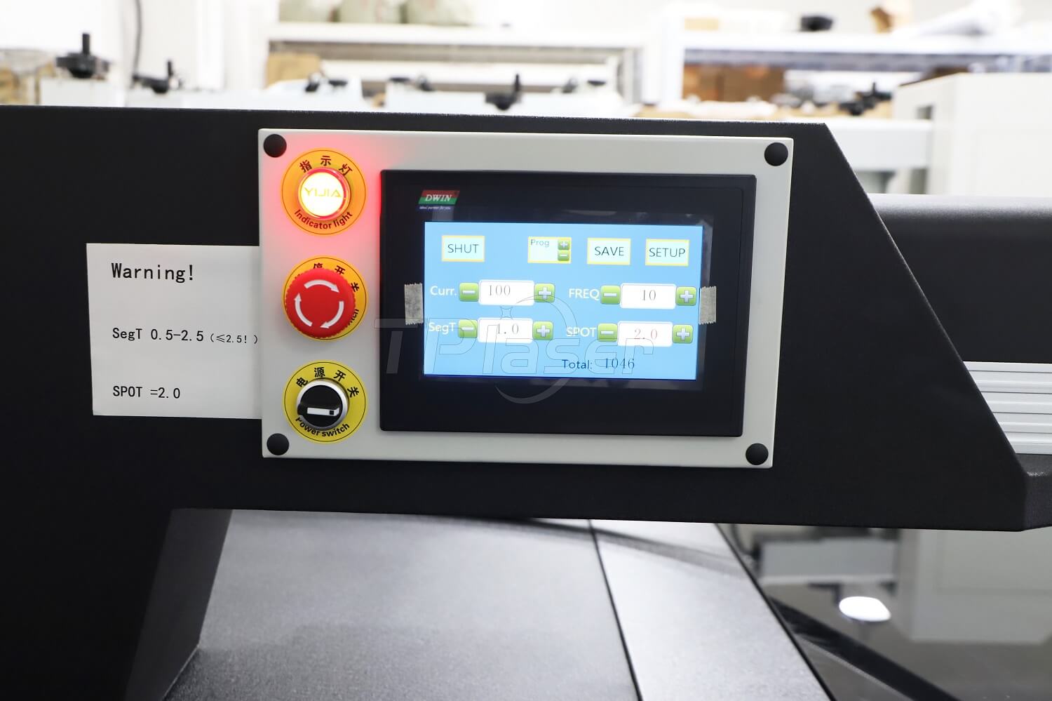 channel letter laser welding machine control system