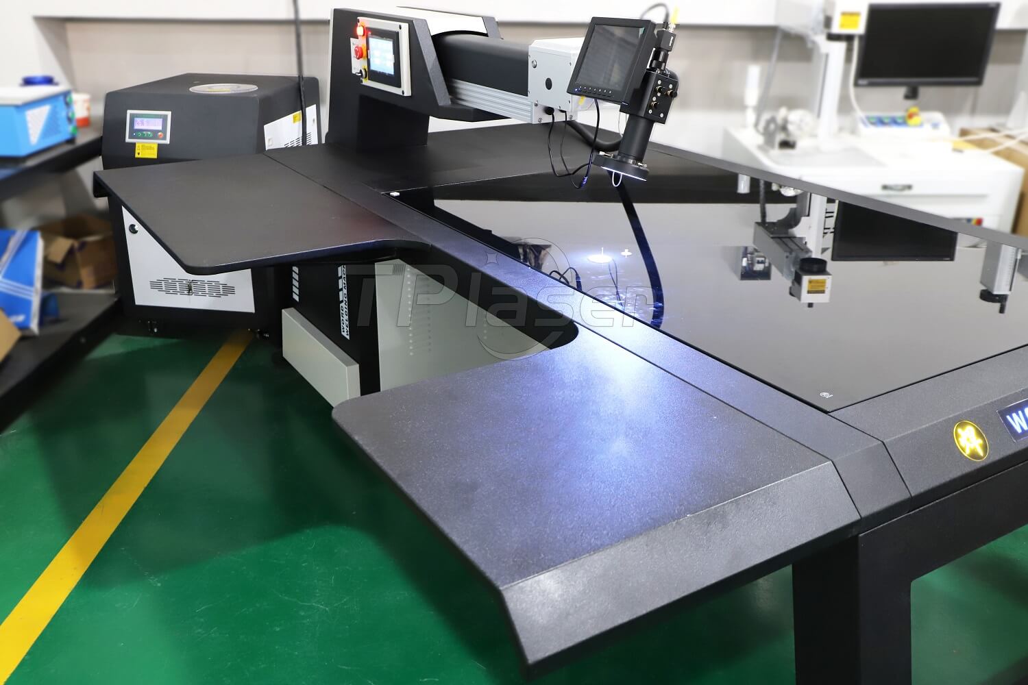 channel letter laser welding machine table